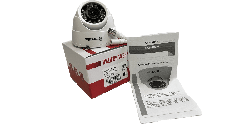Видеокамера AHD купольная 2mp — Ontroliks - CX24R200F